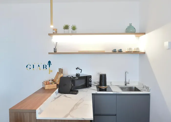 公寓 Dimora Giabi Sea View *